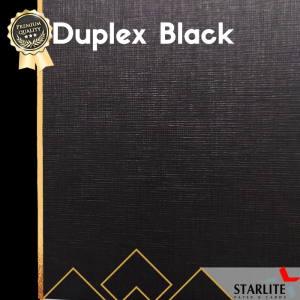 Alpha Diamante - Duplex Black with Texture